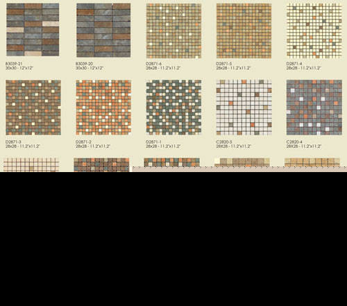 彩陶马赛克建材 艺术与功能的融合